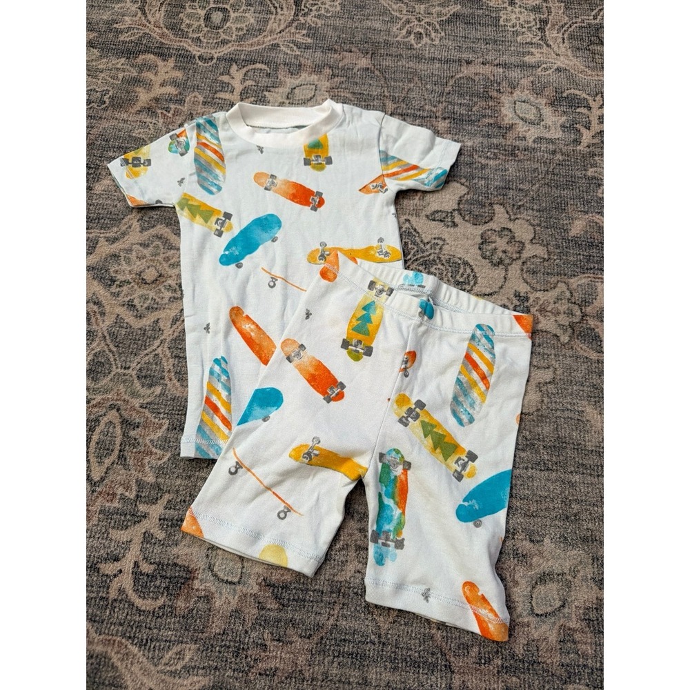 Burt's Bees Kids Skateboard Pajama Set